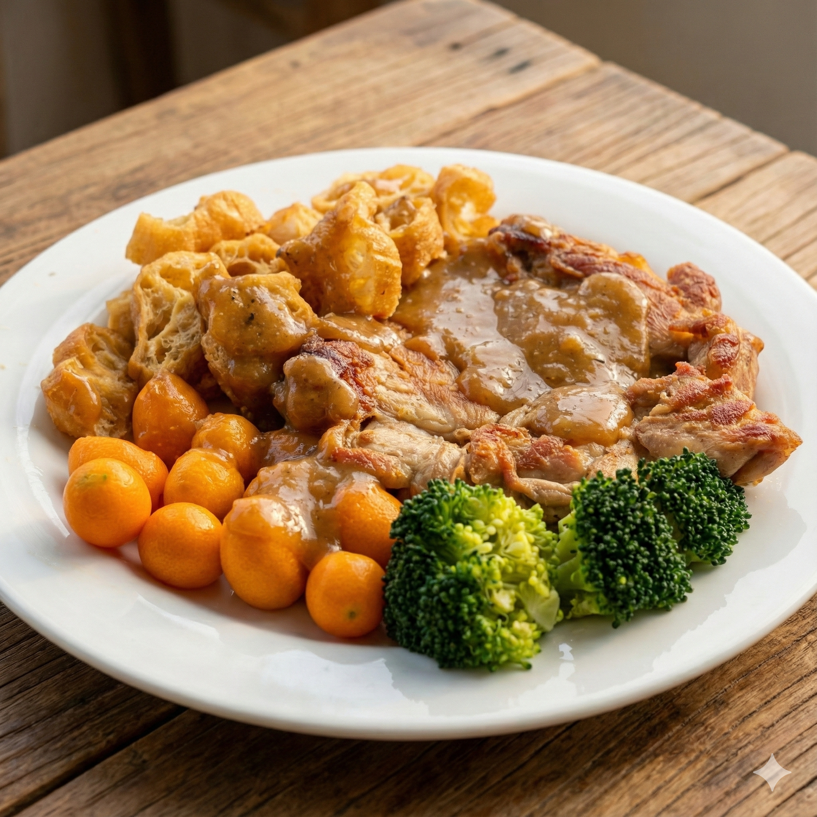 Chicken Chop with You Tiao Chips