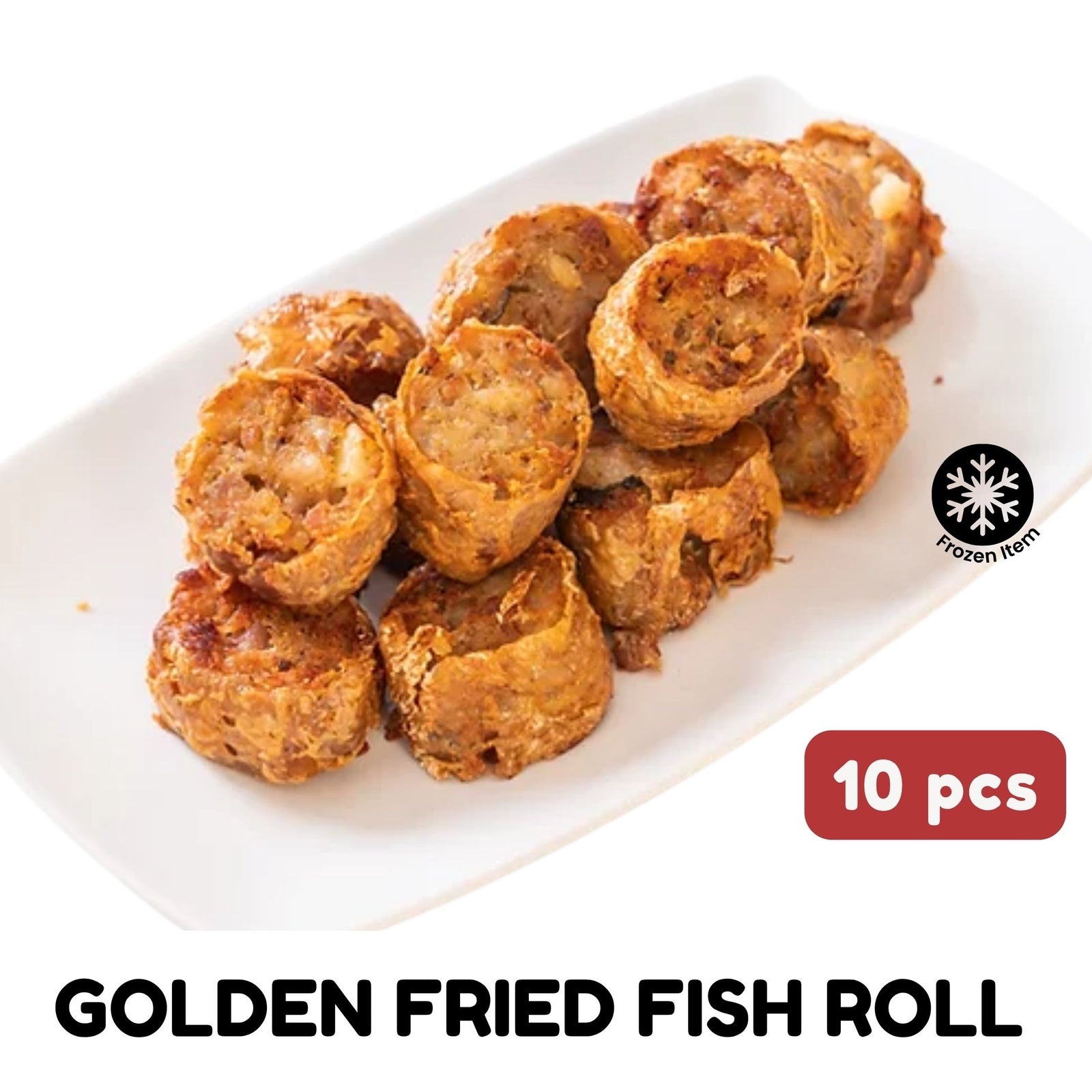 Golden Fried Fish Roll