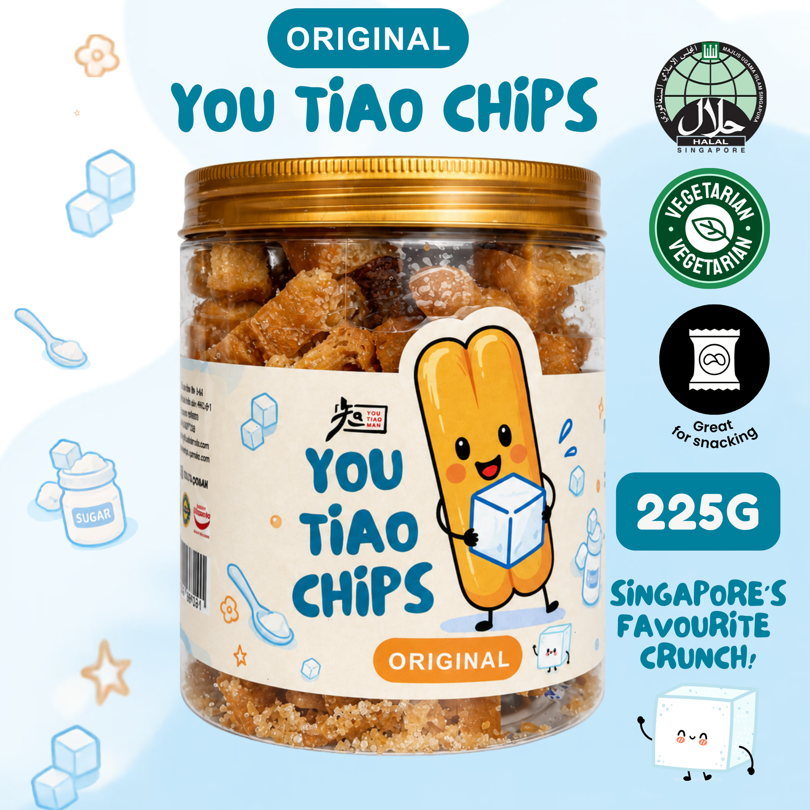 You Tiao Chips (Original Flavour)