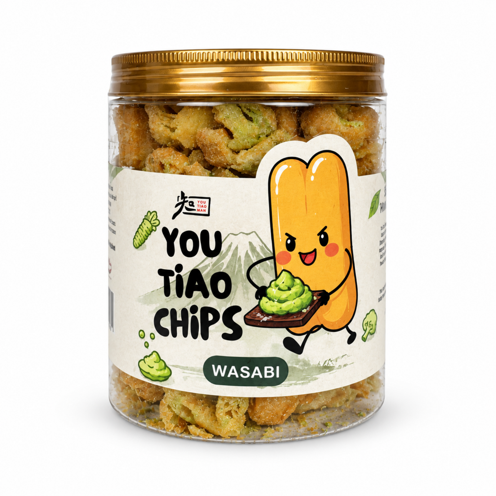 You Tiao Chips (Wasabi Flavour)
