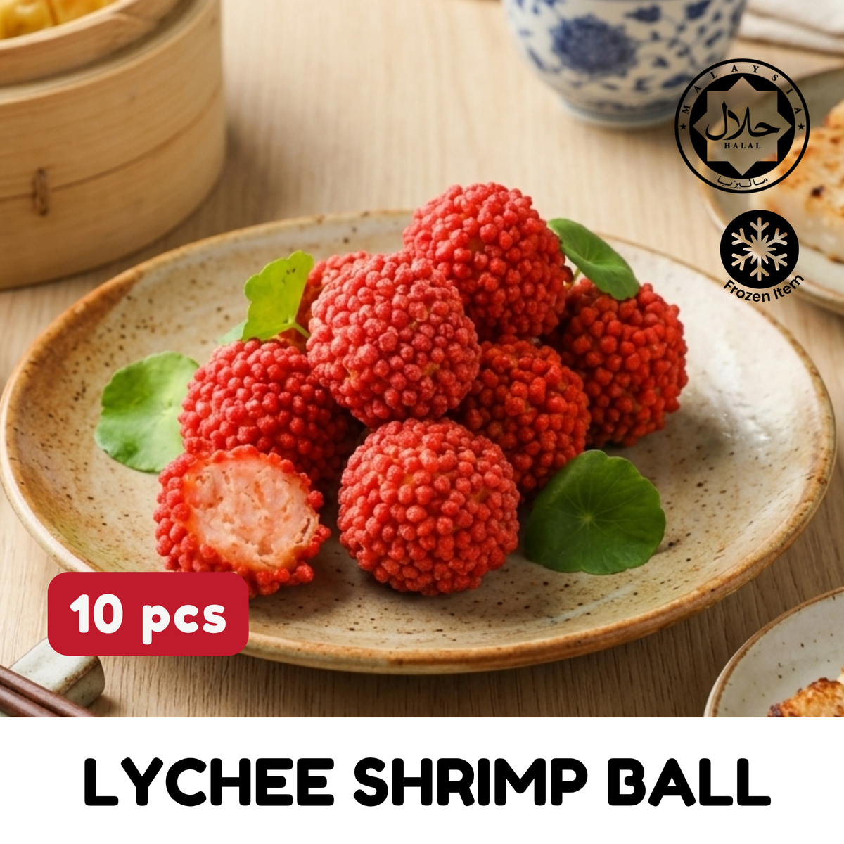 Lychee Shrimp Ball