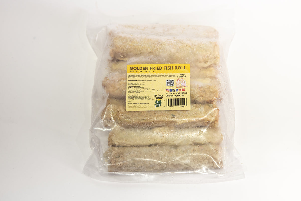 Golden Fried Fish Roll