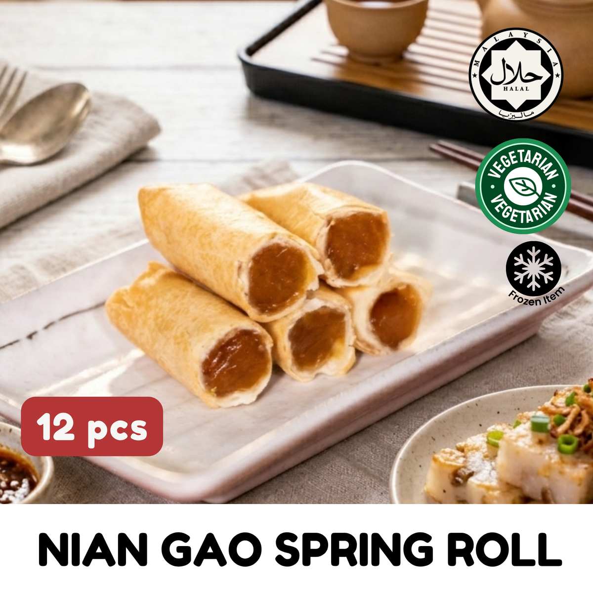 Nian Gao Spring Roll