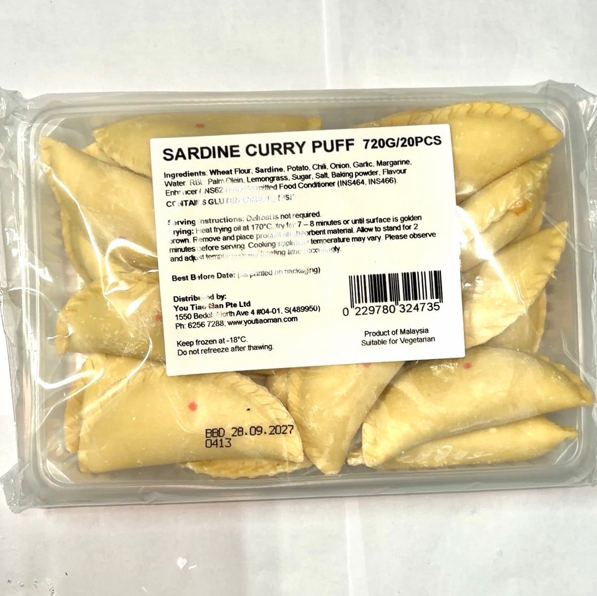 Sardine Curry Puff