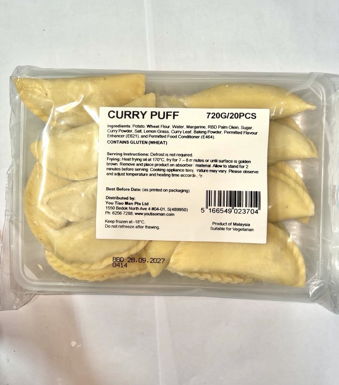 Potato Curry Puff