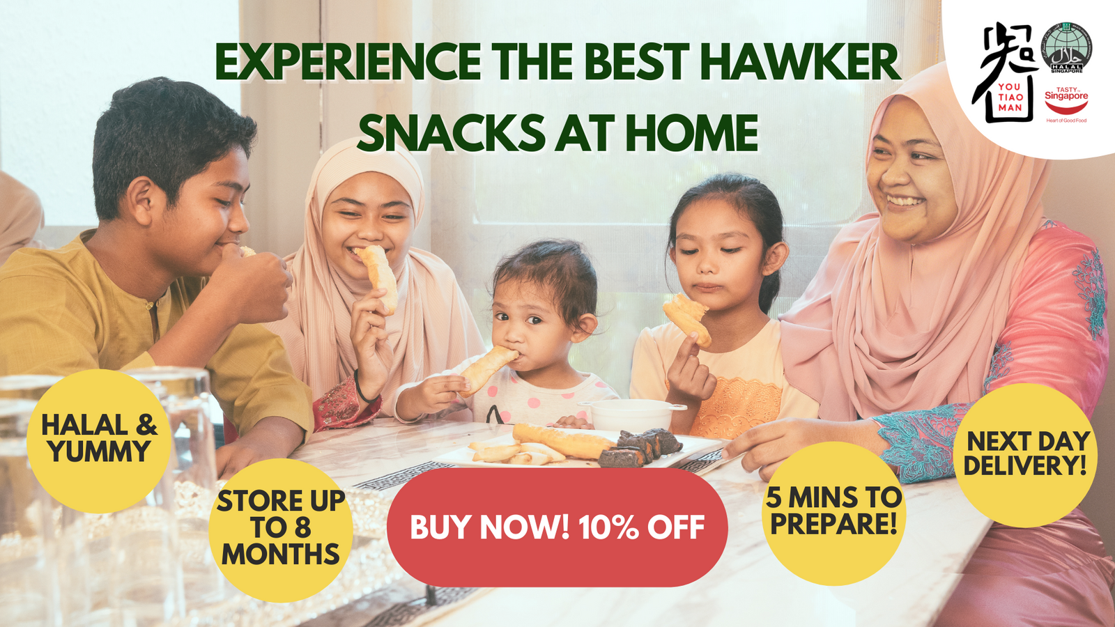 Halal Fried You Tiao Delivery