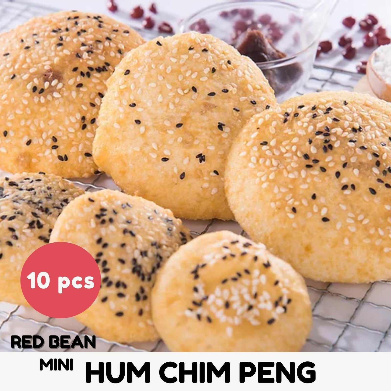 Red Bean Bun Hum Chim Peng (Mini)