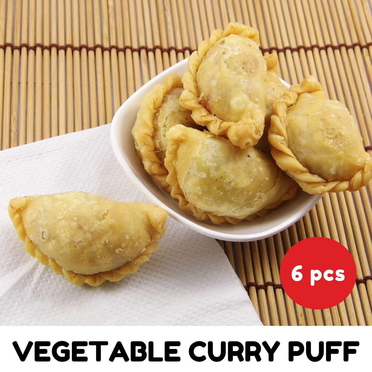 6 Pieces of Vegetable Curry Puffs