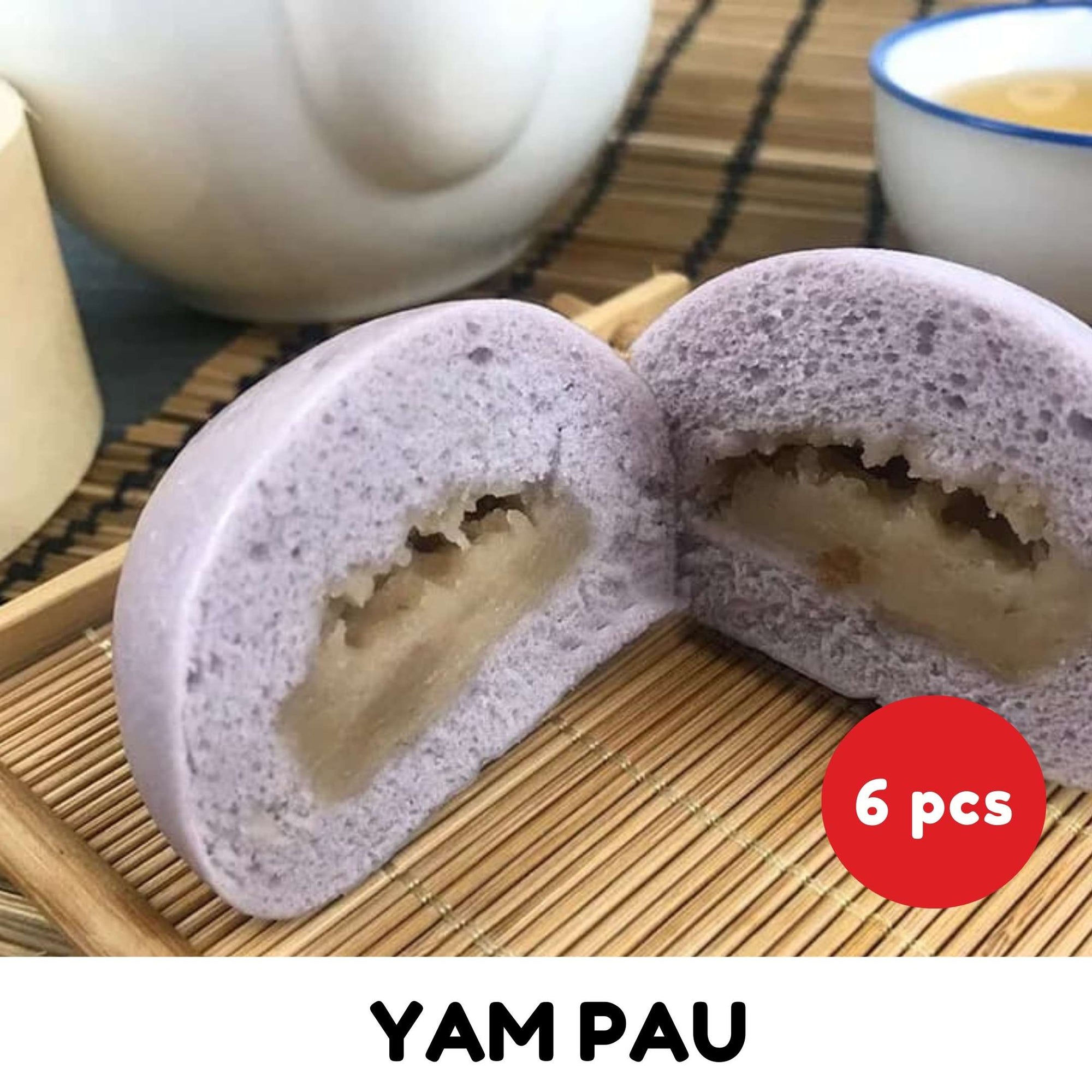 6 Pieces of Yam Pau/Yam Custard Bun